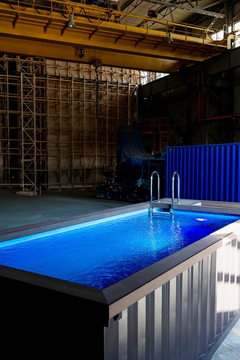 Modulares Schwimmbecken 6m